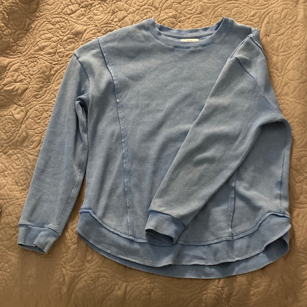 Sundry Light Blue Crew Neck Sweater